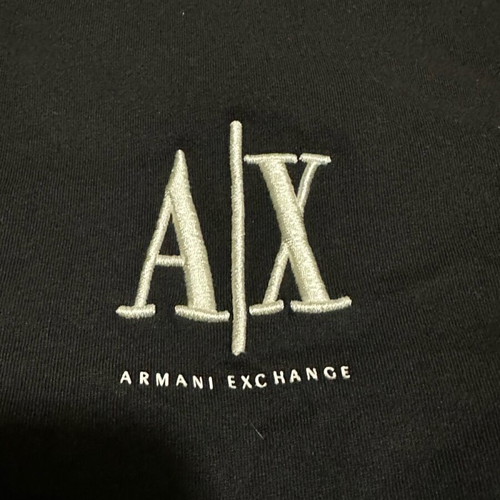 Armani Exchange long sleeve tshirt medium dark blue like new