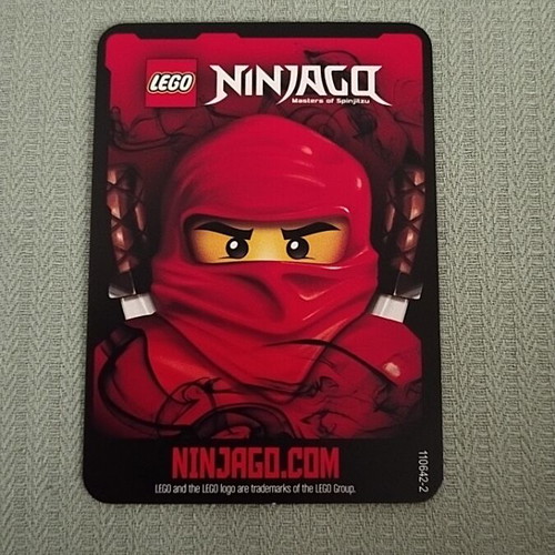 Lego Ninjago Lloyd Zx card like new, authentic