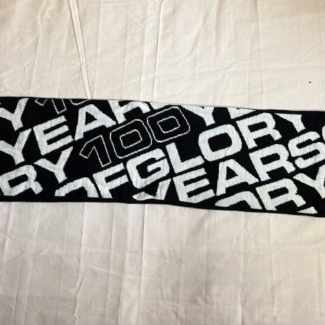 Paok Fc PAOK 100 Years Anniversary Scarf new, black-white