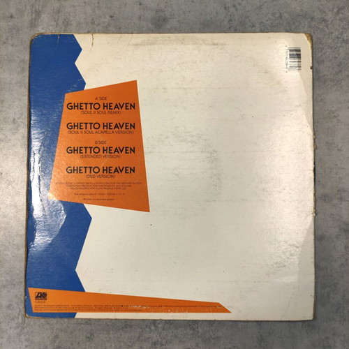 The Family Stand Ghetto Heaven 12" vinyl maxi single used