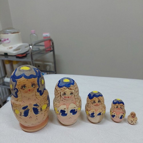 Matryoshka dolls from Russia, set of 5