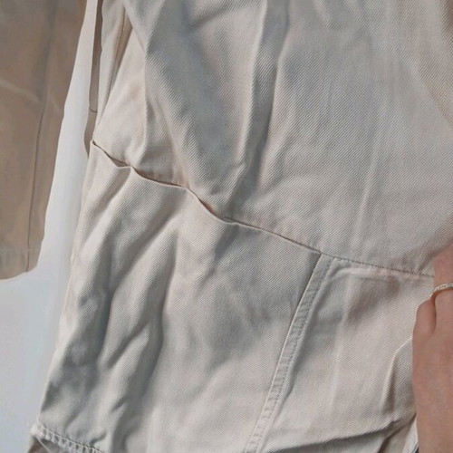 Bershka jacket beige size M like new