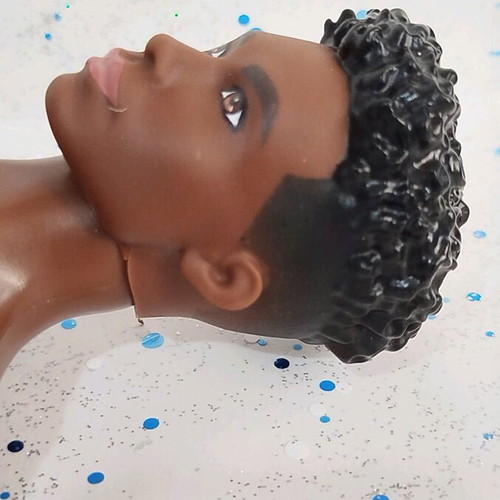 Ken Fashionistas HBV23 nude doll used with flaws