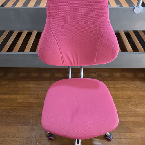 Work Student office chairs, pack of 2, pink