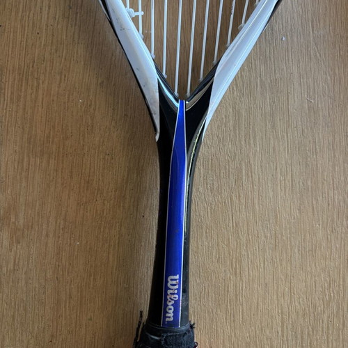 Wilson squash racket used with cover