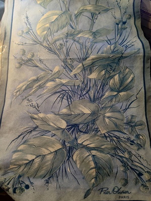 Pier Olivier Paris scarf, vintage Parisian style