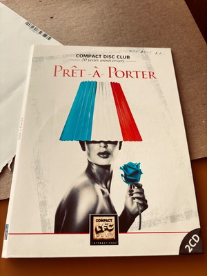 Pret-a-Porter 2CD set like new, 20 years anniversary French songs