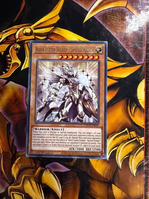 Black Luster Soldier - Sacred Soldier 1st Edition κάρτα Yu-Gi-Oh!