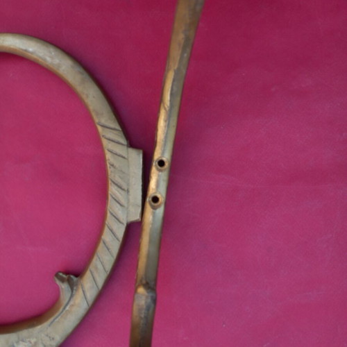 Brass hanger set of two