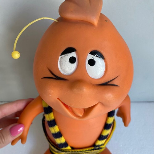 Maya the Bee Billy vinyl figurine, rare vintage big size, 26 cm