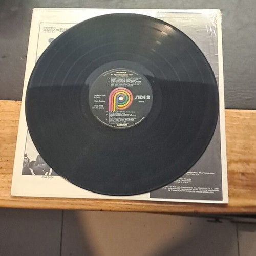 Elvis Almost In Love vinyl record used