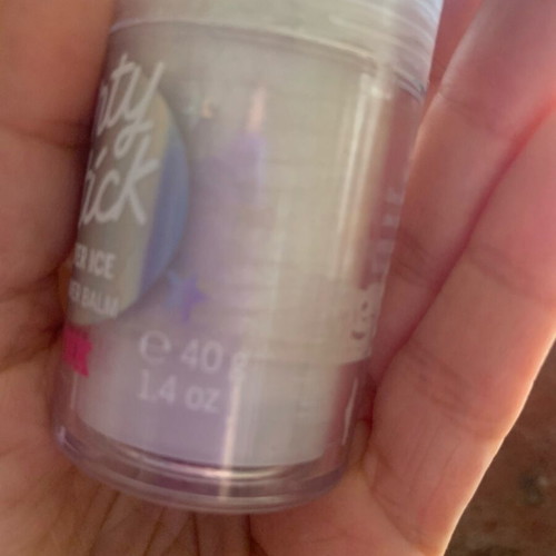 Victoria Secret Pink shimmer roll on used for instant glow