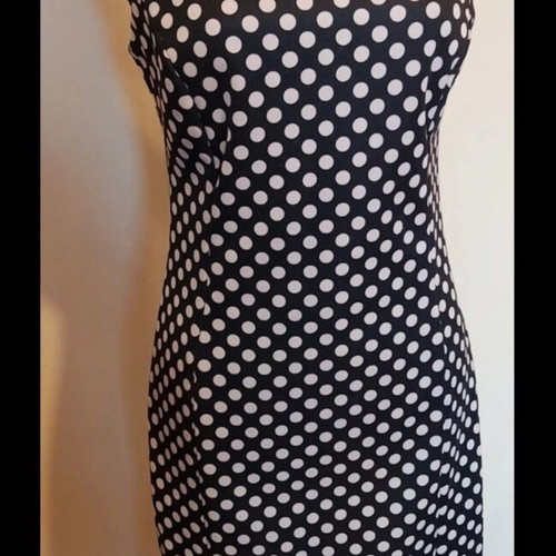 Sleeveless Polka Dot Dress medium size like new