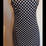 Sleeveless Polka Dot Dress medium size like new