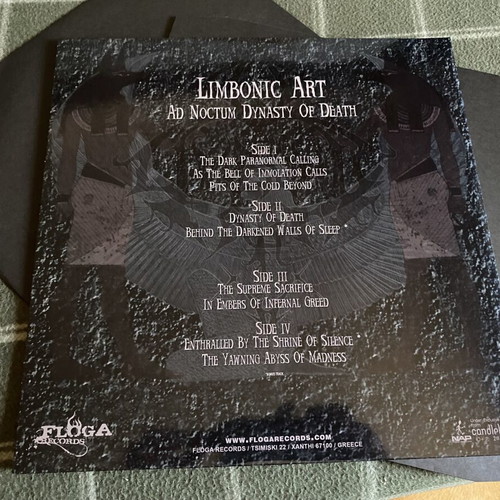 Limbonic Art Ad Noctum 2LP metal album