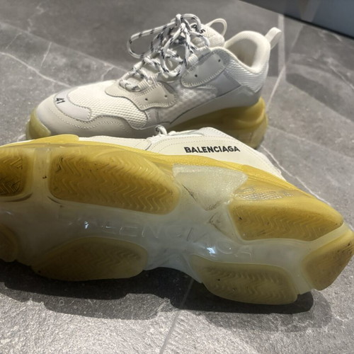 Balenciaga Triple S sneakers size 41, white