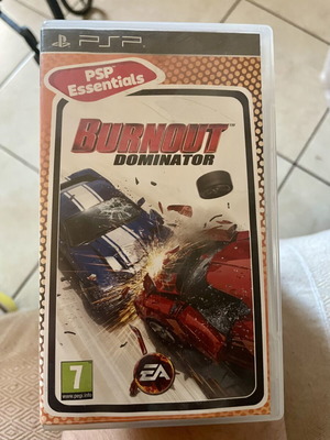 Burnout Dominator for PSP like new with case and manual