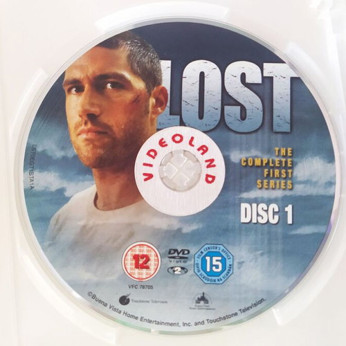 Lost DVD used, season 1 episodes 1-5 with subtitles