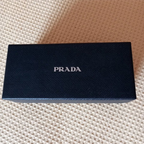 Prada glasses case new black