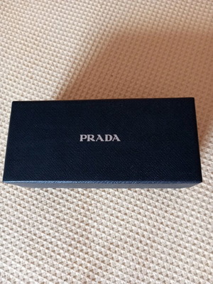 Prada glasses case new black