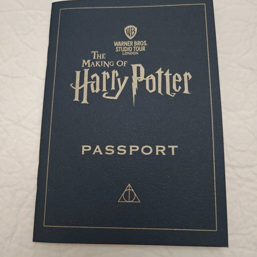 Harry Potter Passport new from Warner Bros studios England