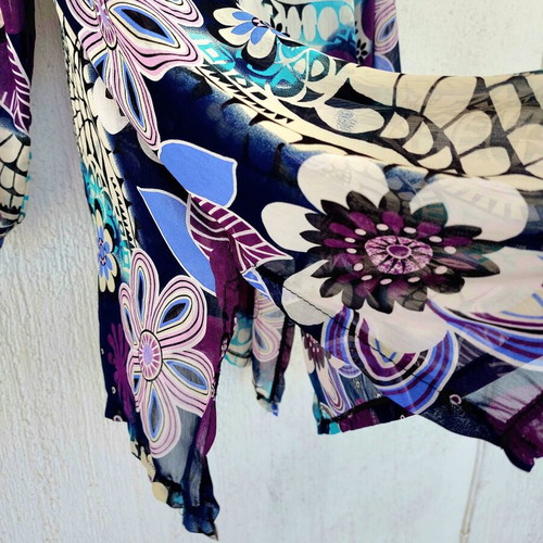 Lorelle Baldi multicolor boho tunic XL/2XL