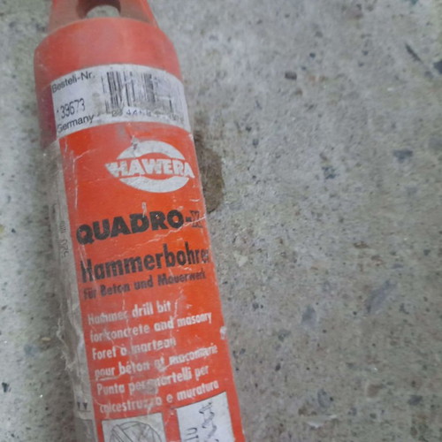 Hammerbohrer Concrete Drill Bit Steinbohrer Hawera Quadro SDS-top 25x520 mm new