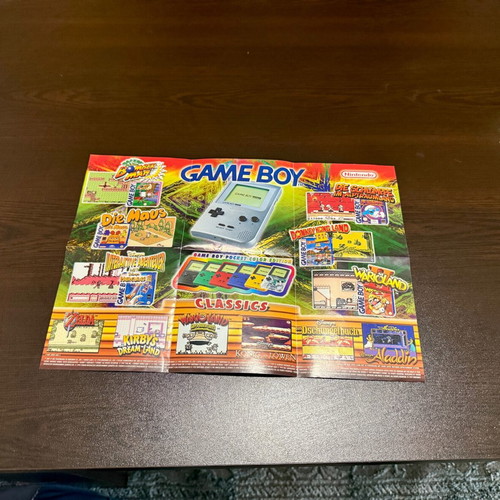 Retro Nintendo αφίσες για N64 και Gameboy σαν καινούργιες, σετ 4
