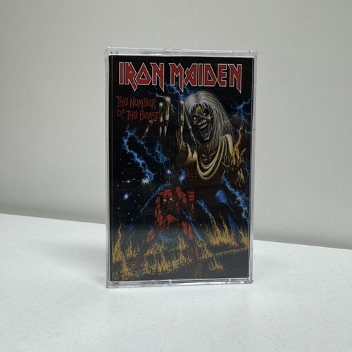 Iron Maiden The Number Of The Beast cassette like new, metal