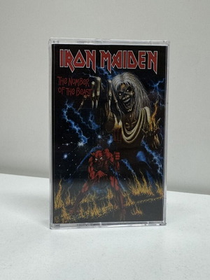 Iron Maiden The Number Of The Beast cassette like new, metal
