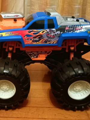 Αυτοκίνητο Dickie Toys Freewheel Lekebil 38,5cm σαν καινούργιο με μεγάλους τροχούς και ανάρτηση