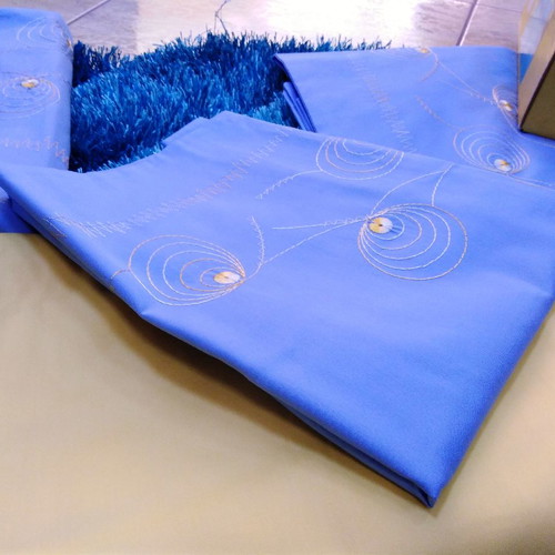 Bed sheet set super king cotton satin without elastic, new