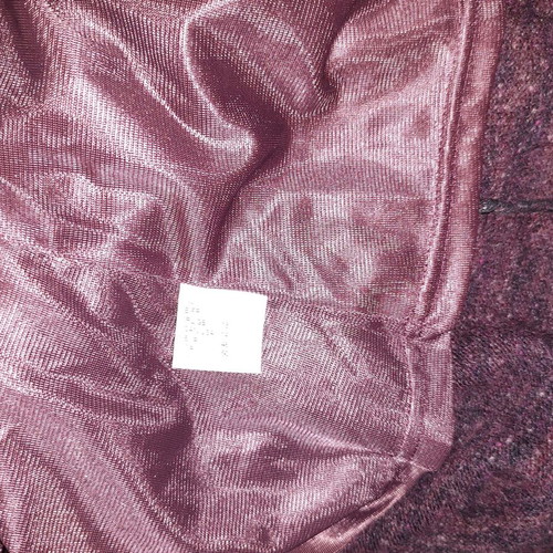 Knitted dress size 50 (XL) midi like new, with lining purple and black