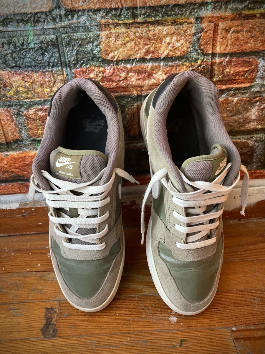 nike sb delta force vulc olive