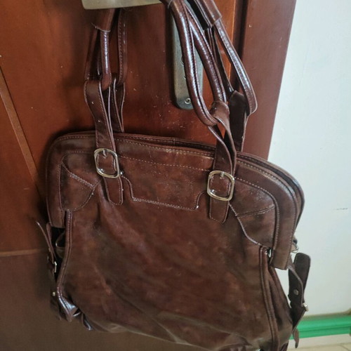 Brown handbag like new