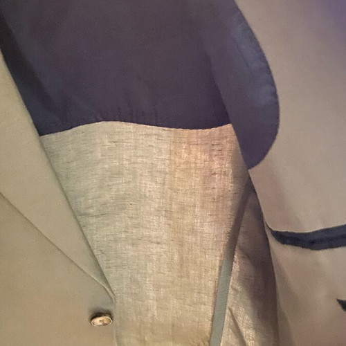 Mango Slim Fit Men's Jacket Size 50 Khaki like new