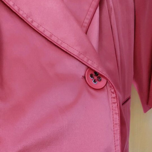 Satin jacket red like new, size XXL
