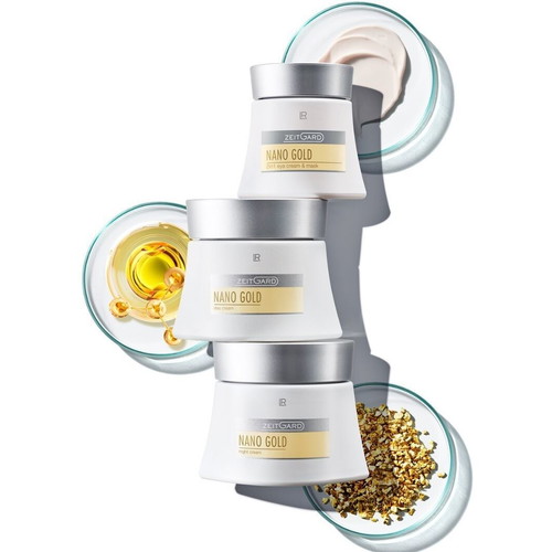Nanogold skincare set for under 40s, made to order
