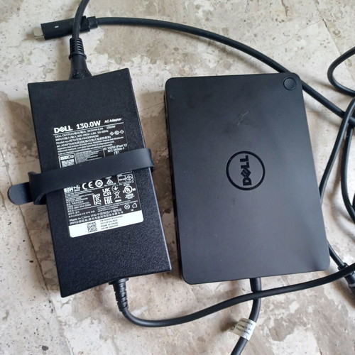 Dell WD15 Dock used USB-C docking station with HDMI, DisplayPort, Ethernet