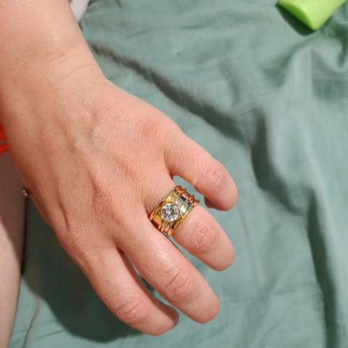 Steel ring 17 mm new