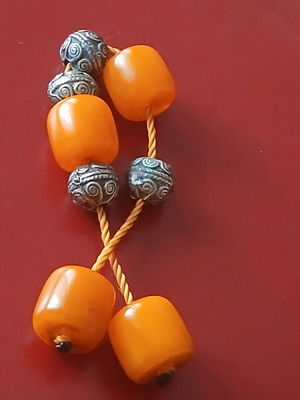 Old Begleri Worry Beads with 4 Beads like new