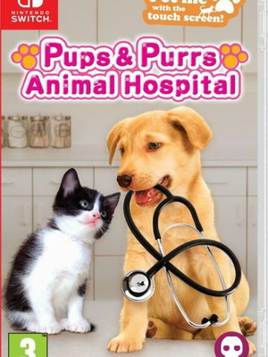 Pups and Purrs Animal Hospital Nintendo Switch new