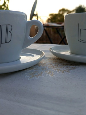 Cappuccino cup set like new