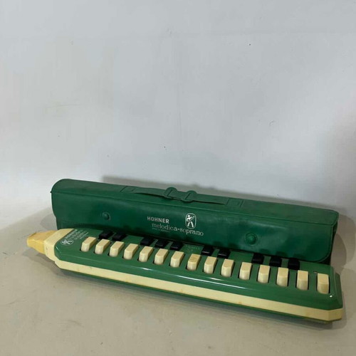 Soprano Hohner melodica vintage used, German made