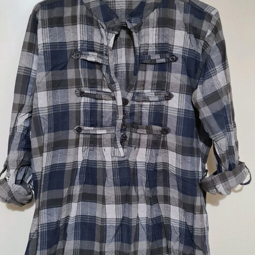 Blue blouse used, size S