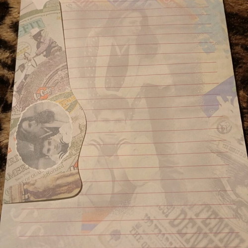 Used correspondence, 1 folder with its sheet