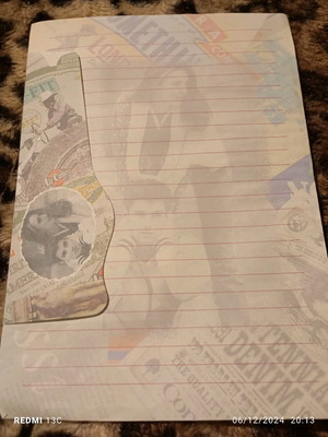 Used correspondence, 1 folder with its sheet