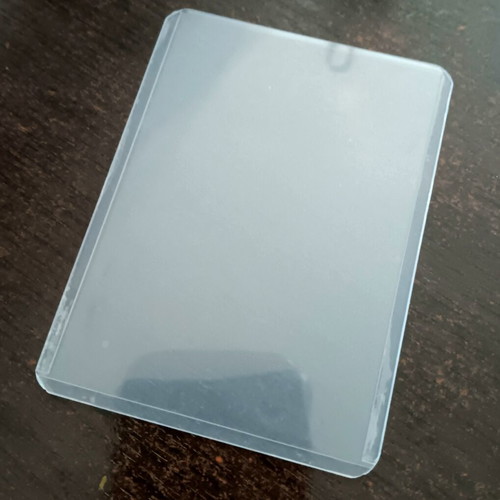 Toploader plastic sleeve for cards and photos, new, 10cm x 7.5cm