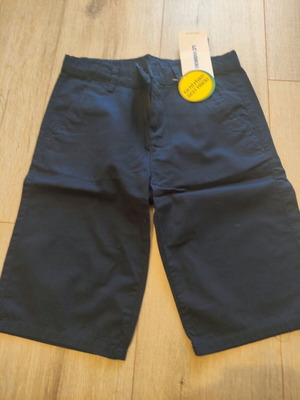 Boys' shorts new, dark blue, 8 years, 128 cm