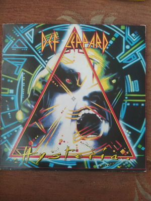 Def Leppard Hysteria LP used, Greek edition 1987, rock